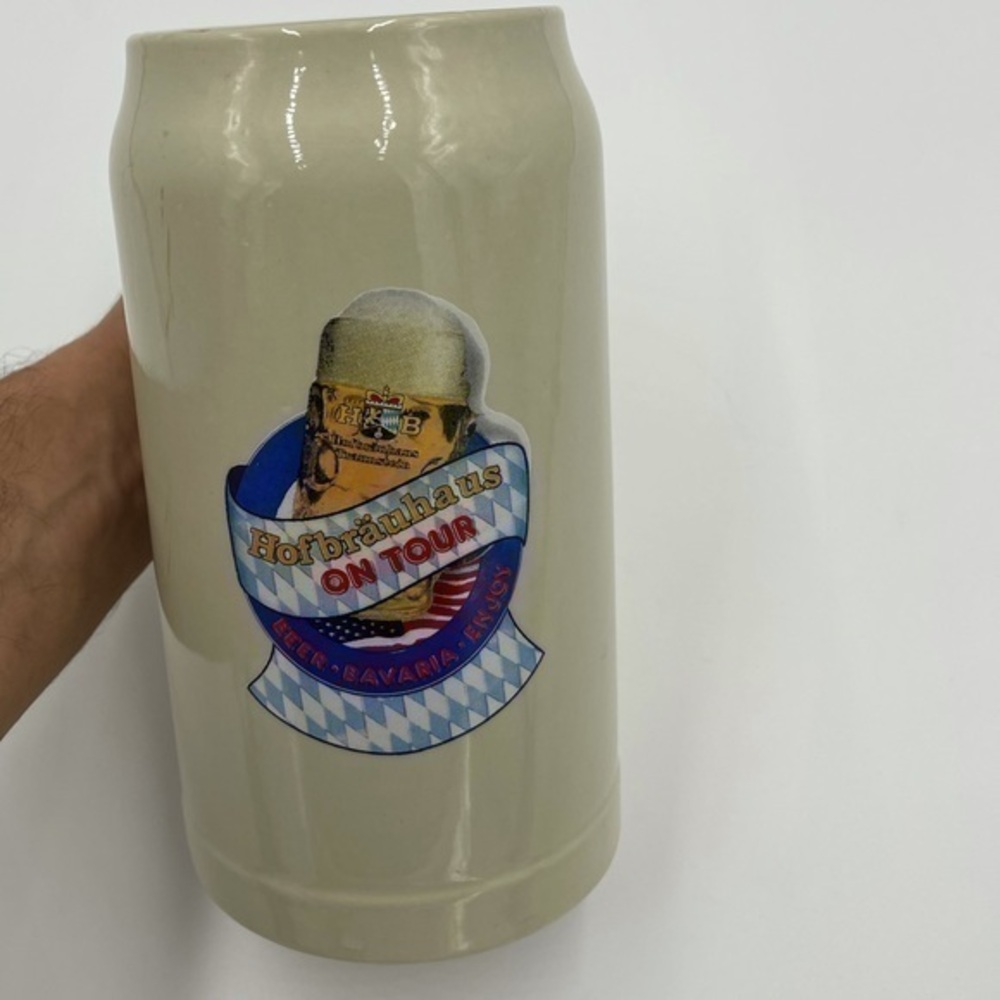 VINTAGE- Hofbrauhaus 1 Liter Collectable Stoneware Beer Mug